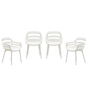 Ceasar tuinstoelen (set van 4) zand 