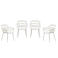Garden Impressions Ceasar tuinstoelen (set van 4) zand
