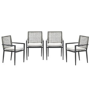 Florance tuinstoelen (set van 4) stapelbaar