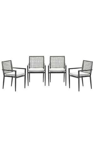 Florance tuinstoelen (set van 4) stapelbaar 