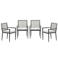 Garden Impressions Florance tuinstoelen (set van 4) stapelbaar