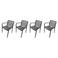 Garden Impressions Nantes tuinstoelen (set van 4) - antraciet