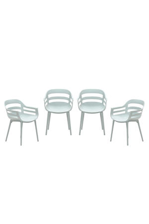 Ceasar tuinstoelen (set van 4) olijf 
