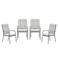 Garden Impressions Venice tuinstoelen (set van 4) stapelbaar