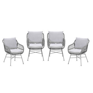 Margriet tuinstoelen (set van 4) taupe