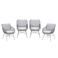 Garden Impressions Margriet tuinstoelen (set van 4) taupe