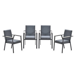 Catania tuinstoelen (set van 4) all weather