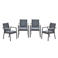 Garden Impressions Catania tuinstoelen (set van 4) all weather
