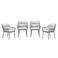 Garden Impressions Toledo tuinstoelen (set van 4) taupe