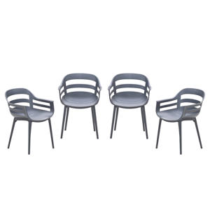 Ceasar tuinstoelen (set van 4) antraciet