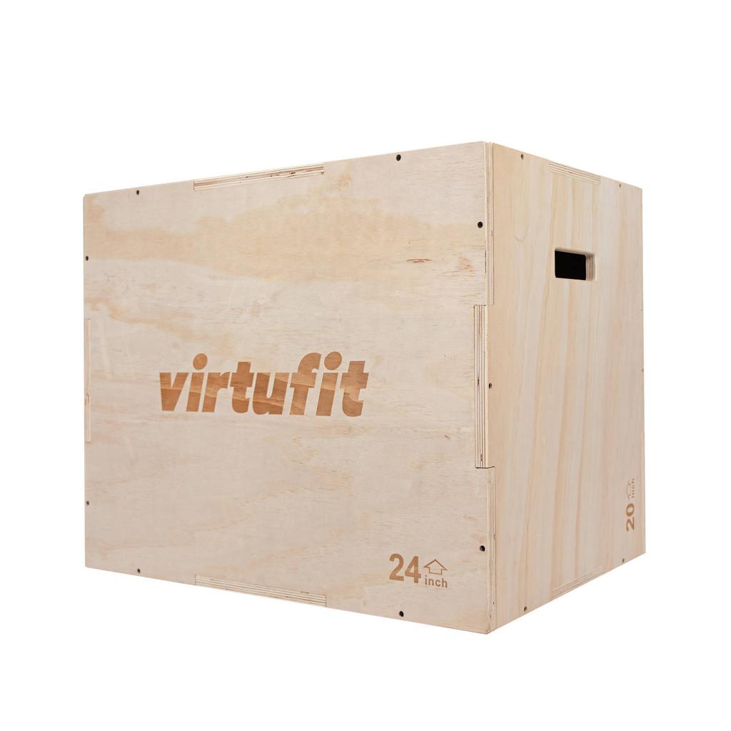 Virtufit houten Plyo Box 3-in-1