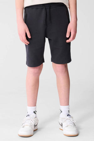 regular waist sweatshort grijs