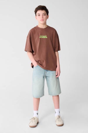 T-shirt bruin