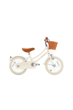 kinderfiets 14 inch creme