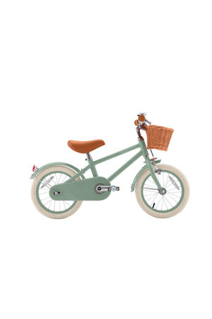 kinderfiets 14 inch forest groen