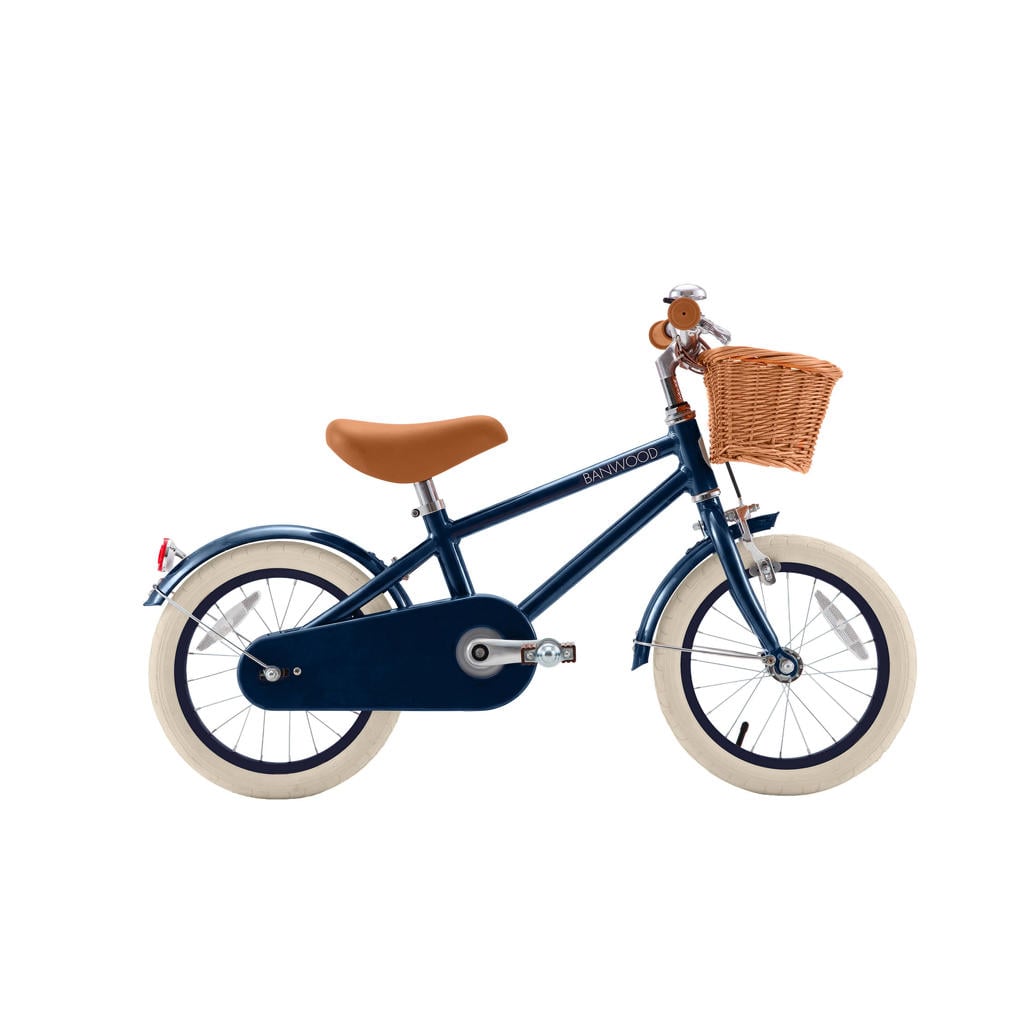 Banwood kinderfiets 14 inch navy blauw