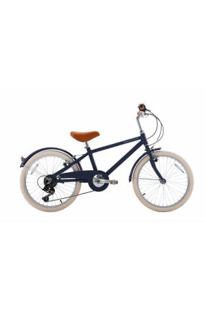 kinderfiets 20 inch navy blauw