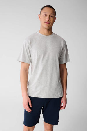 regular T-shirt lichtgrijs