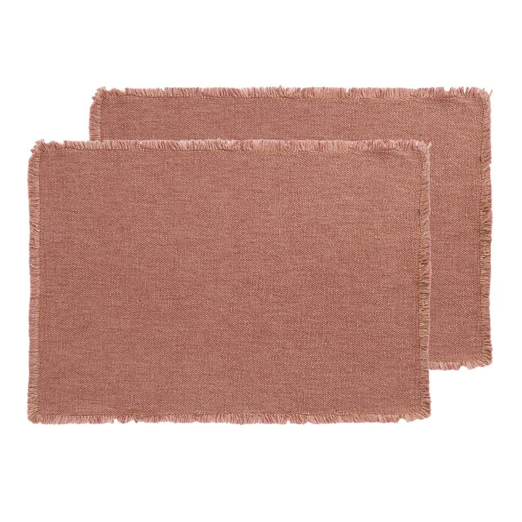 NOUS Living Juno placemat (set van 2) - koper