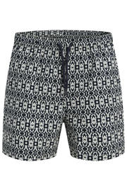 thumbnail: JACK & JONES PLUS SIZE zwemshort met print zwart