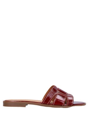 lak slippers bordeaux