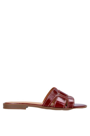 lak slippers bordeaux
