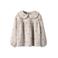 LIL' ATELIER MINI a-lijn blousetop met borduursels en print - lichtroze