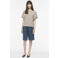 ROUGE EDIT gestreept T-shirt - beige
