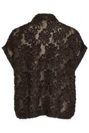 thumbnail: ROUGE EDIT gebloemde blouse - bruin