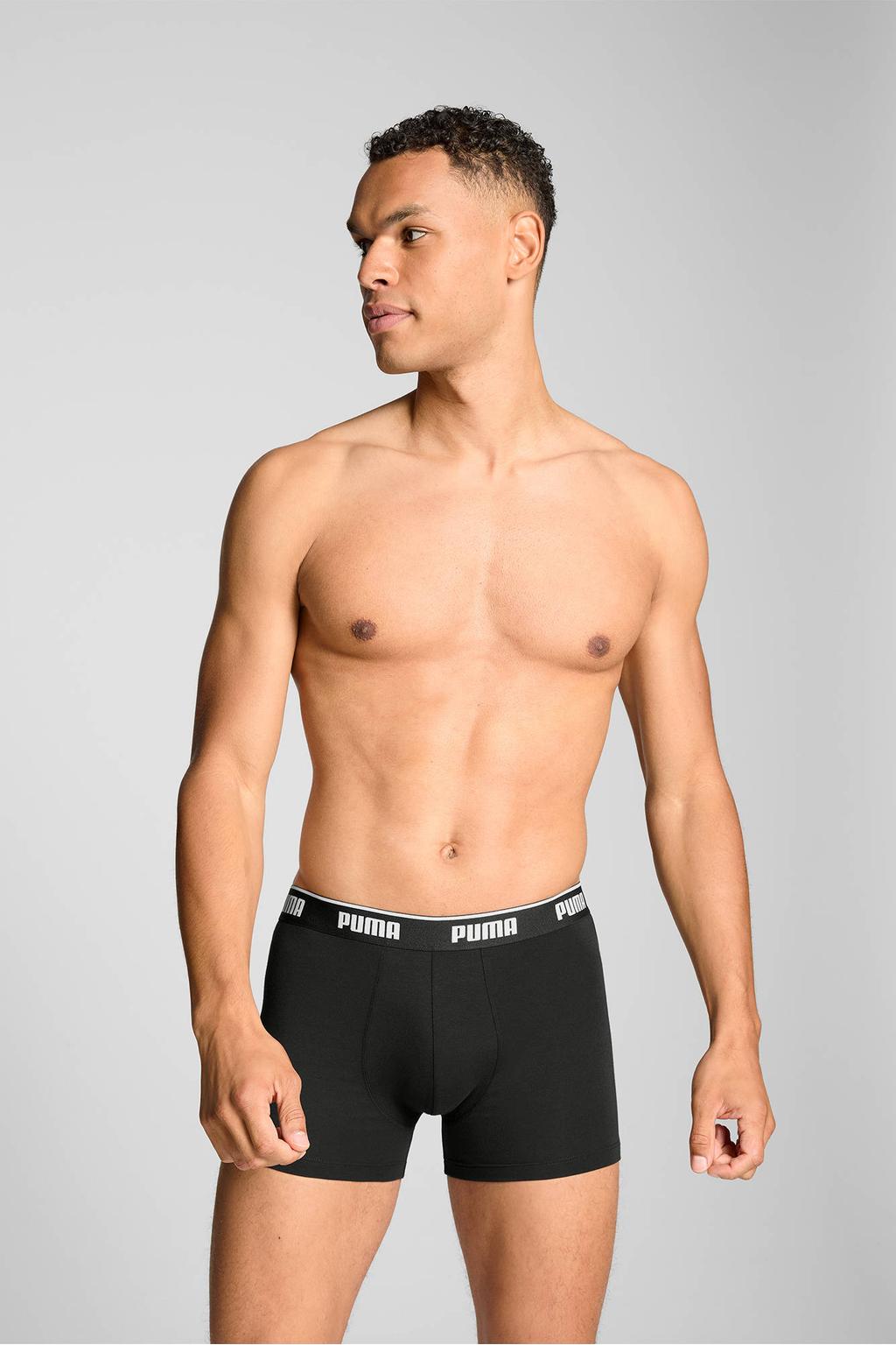 Puma boxershorts - zwart (set van 3)