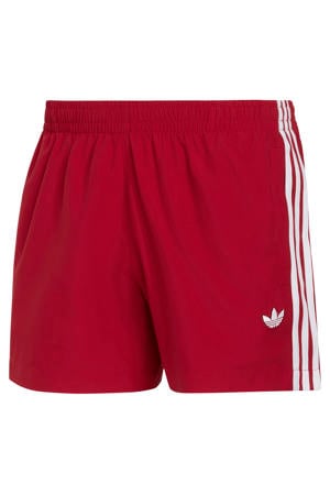 zwemshort met logo - rood