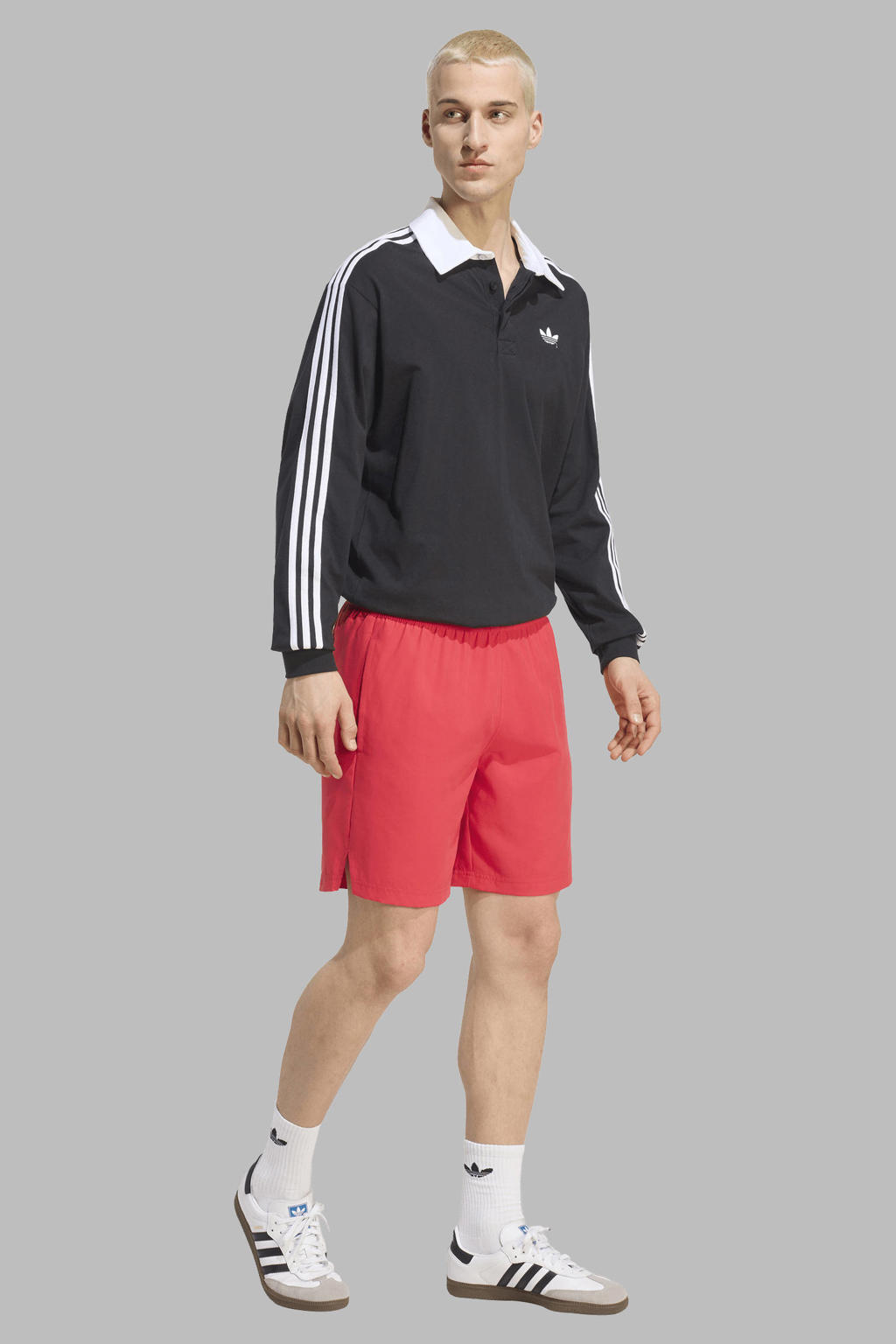 adidas zwemshort - koraalrood