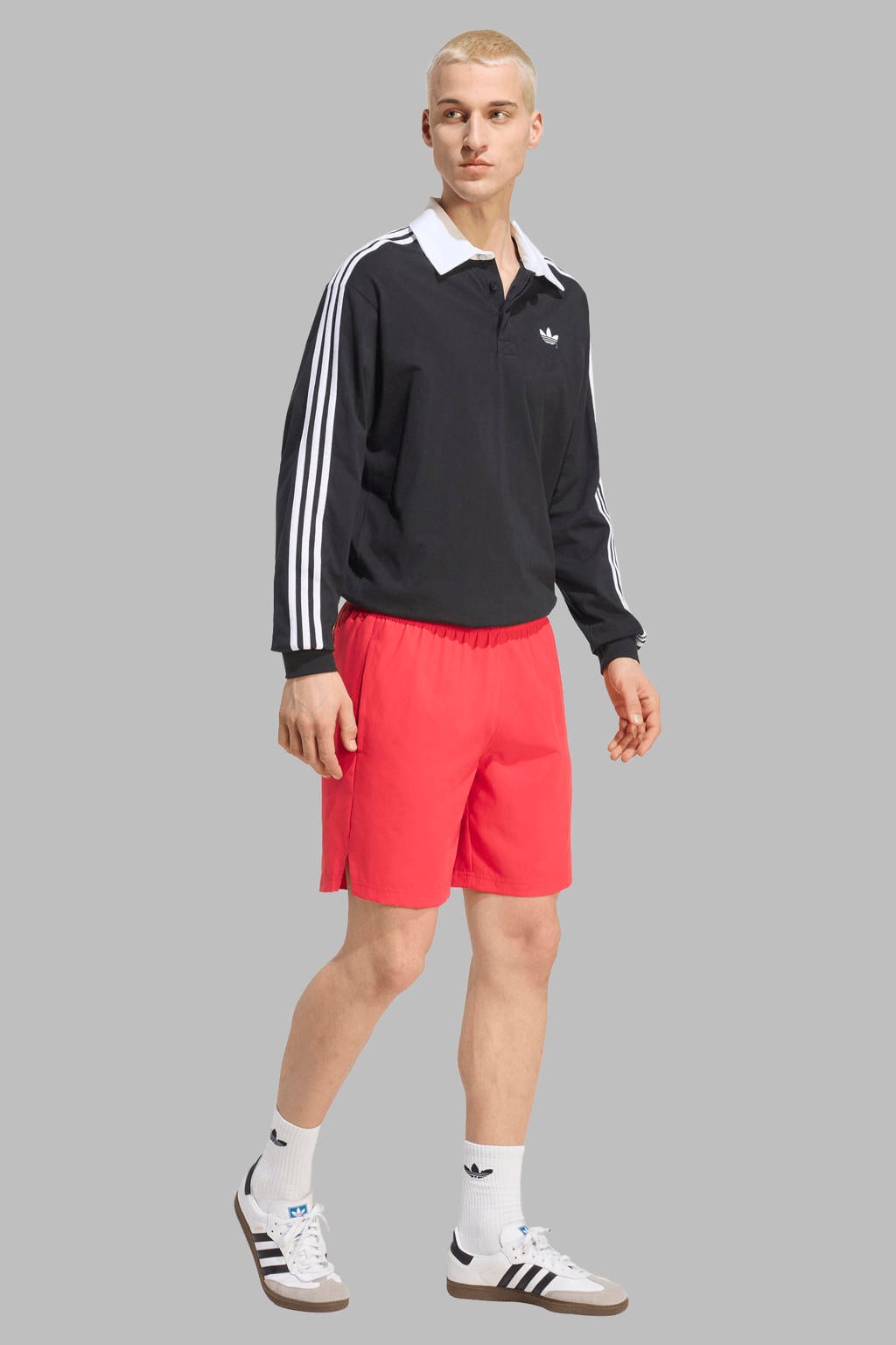 adidas zwemshort - koraalrood