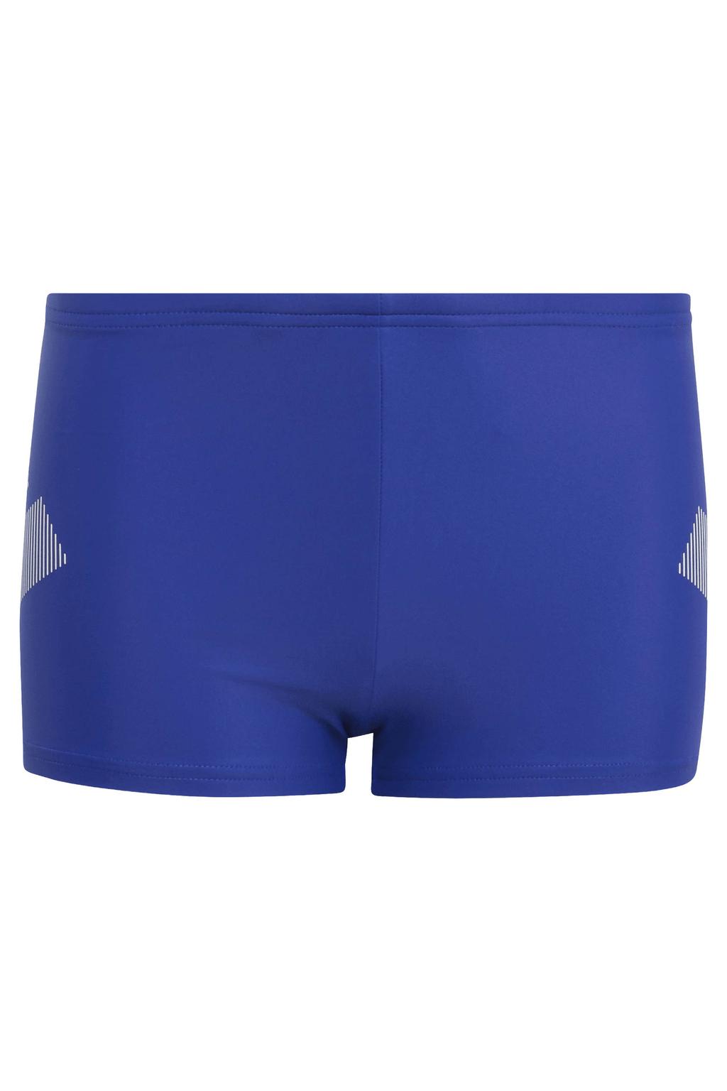 adidas zwemboxer met logo - blauw