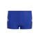 adidas zwemboxer met logo - blauw