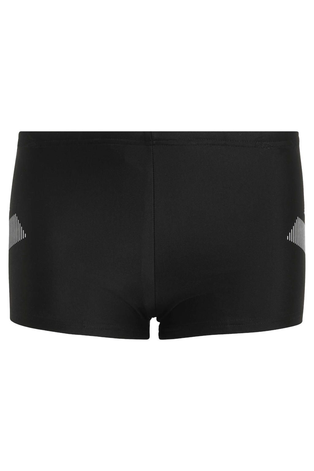 adidas zwemboxer met logo - zwart