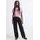 JJXX GIRL T-shirt met tekst - roze