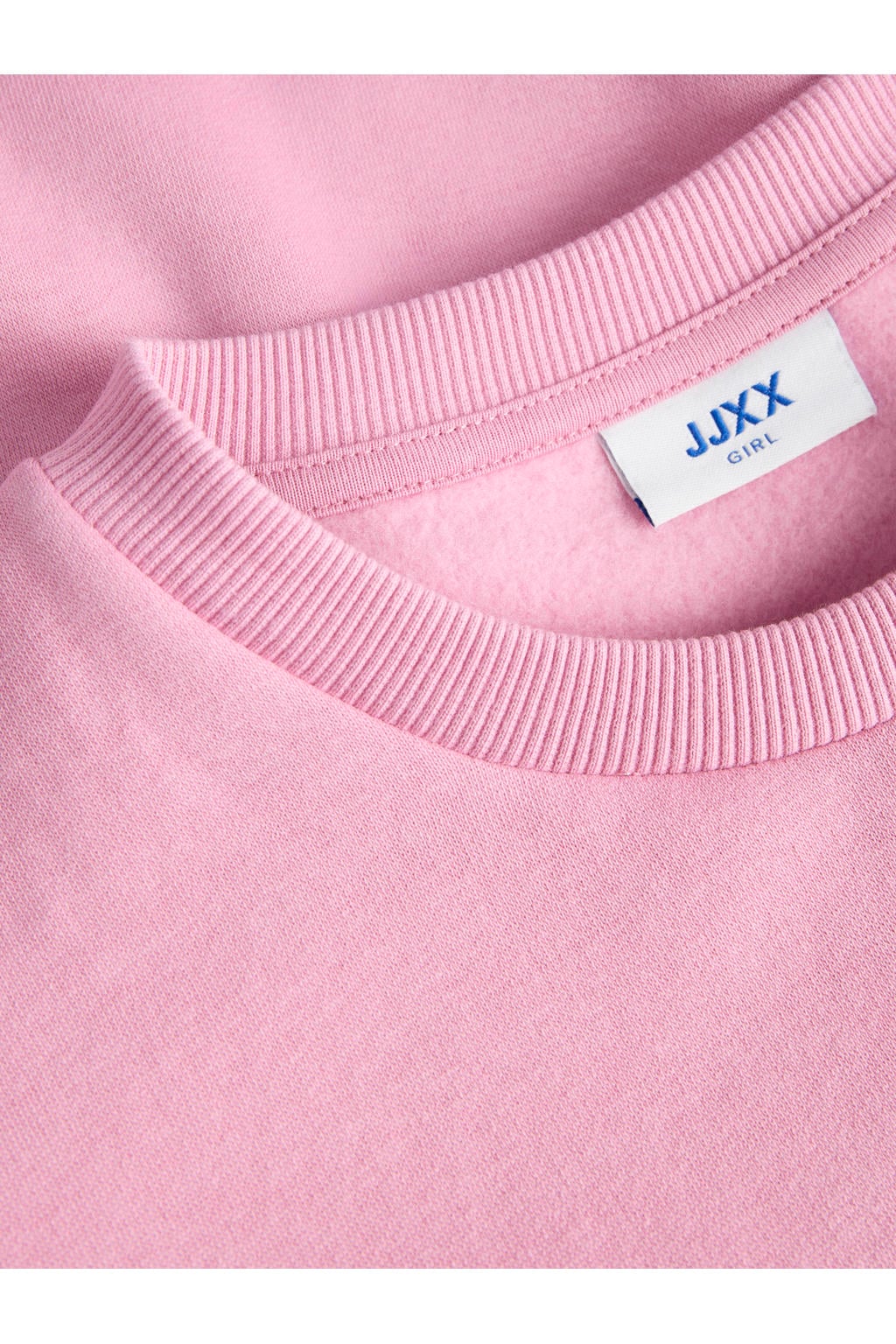 JJXX GIRL sweater met tekst - roze