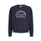 JJXX GIRL sweater met tekst - donkerblauw