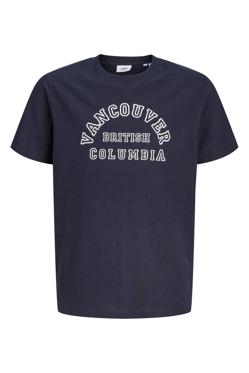 JJXX GIRL T-shirt met tekst - donkerblauw