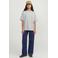 JJXX GIRL T-shirt met tekst - grijs