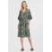 Geisha viscose zomerjurk - blauw