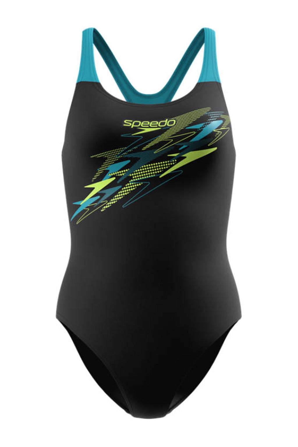 Speedo Endurance+ sportbadpak - zwart/turquoise