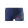 Speedo EnduraFlex zwemboxer - donkerblauw/oranje