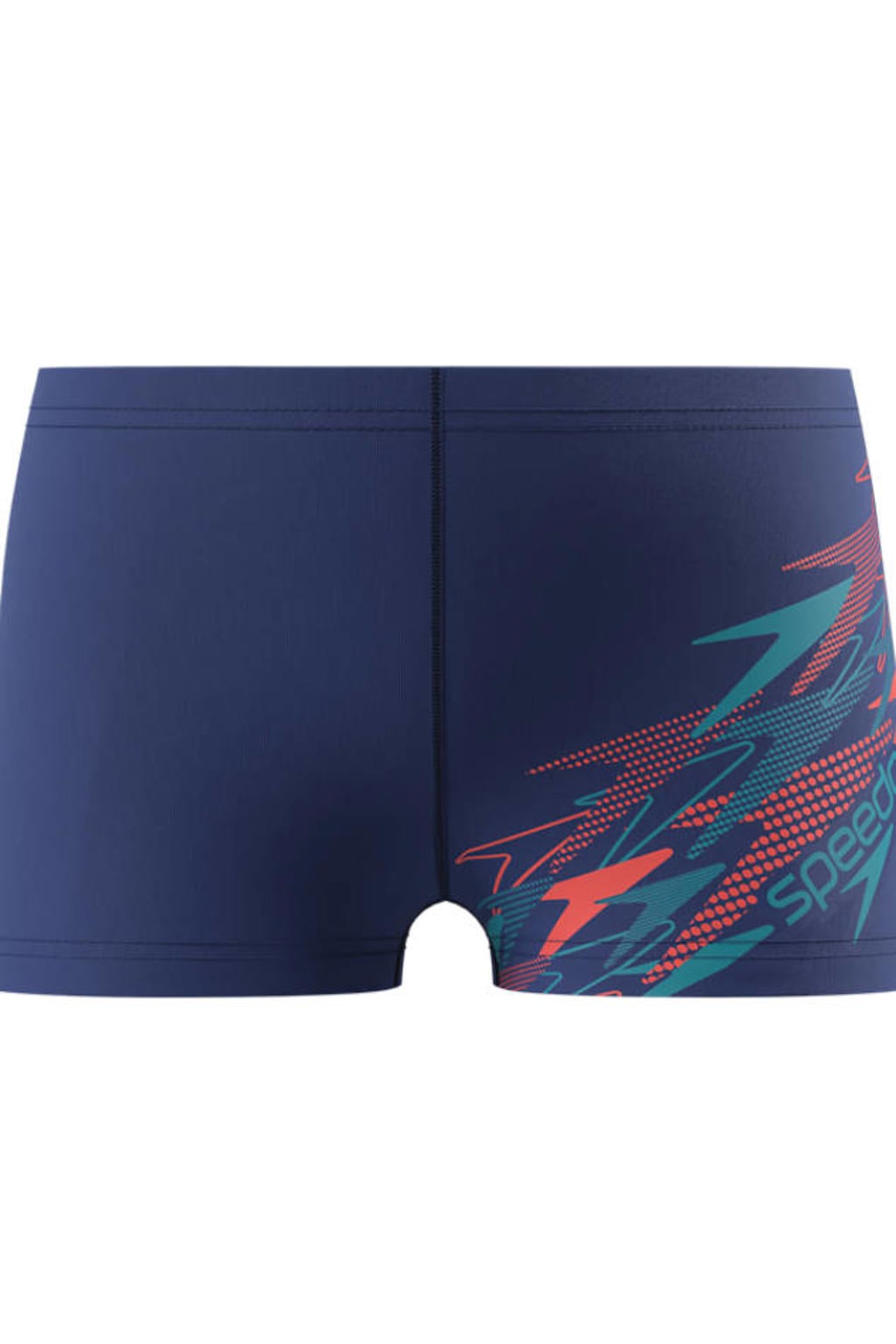 Speedo EnduraFlex zwemboxer - donkerblauw/oranje