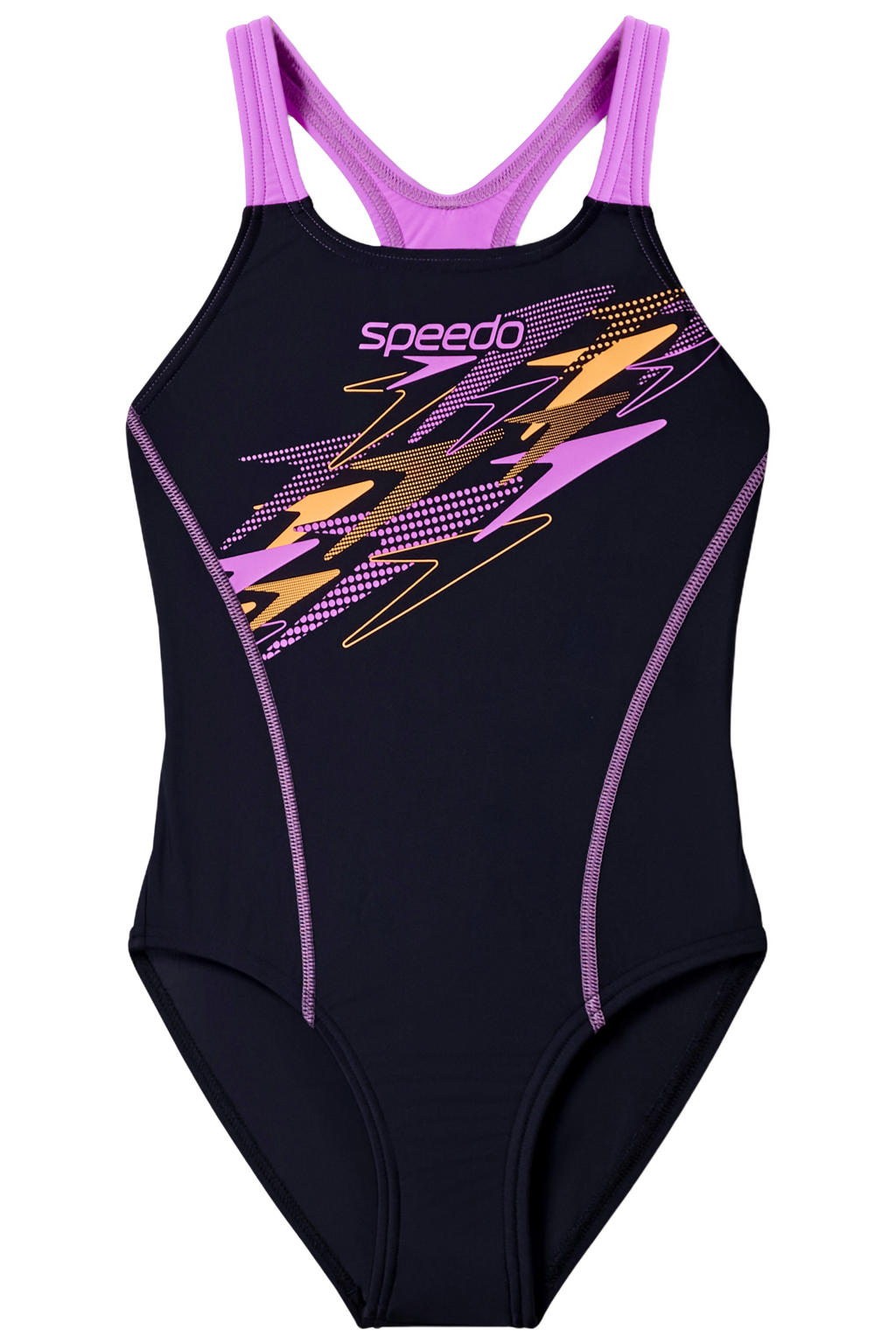 Speedo EnduraFlex Medley Logo Medalist sportbadpak - zwart/roze