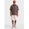 Redefined Rebel loose casual overhemd crochet bruin
