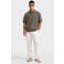 Redefined Rebel relaxed polo gebreid groen