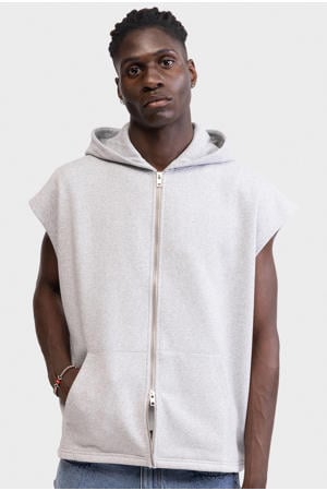 sweatvest grijs