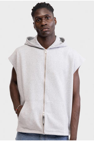 sweatvest grijs